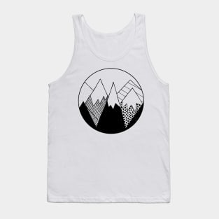 The mountains await you Tank Top